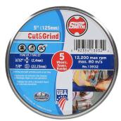 Metal Cutting Wheel - Cut&Grind - 5" - 5-Pack