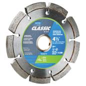 Norton Classic Tuck Point Diamond Circular Saw Blade - Cutting Stone - Alloy Steel - 4 1/2-in Dia
