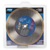 Norton Diamond Circular Slicer Saw Blade - Cutting Mable and Granite - Alloy Steel - 10-in Dia
