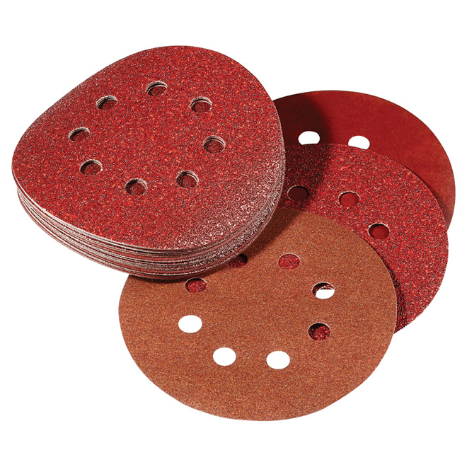 Gator Sanding Disc Kit 5in Dia 8 Holes MultiGrade Aluminum