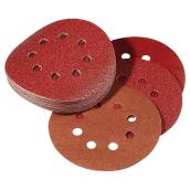 Gator Sanding Disc Kit - 5-in Dia - 8 Holes - Multi-Grade - Aluminum Oxide - 24 Per Pack