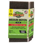 Rust-Oleum Gator 2-1/2-Inch x 5-Inch x 1-Inch Multi-Surface Angled Sanding Sponge Medium 2 Pack