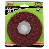 Rust-Oleum Gator 3-Pack 20-Grit 4.5-in x 4.5-in Fibre Disc Sandpaper
