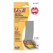 Shopsmith 4-Pack 120-Grit 3-in x 5-1/4-in Sanding Sheets