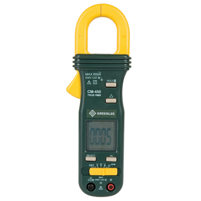 Greenlee 6-Fucntion 600 AMP Digital Clamp Meter