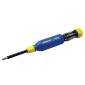 Megapro 15-in-1 Multi-Bit Screwdrivers - 7 Double-end Bits Included - Alloy Steel Shank - 1/4-in Hex Nut Driver