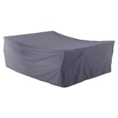 Housse pour mobilier de patio, 130 po, grise