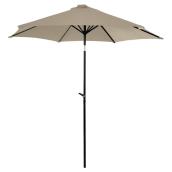 Tilting Patio Umbrella - 7.5' - Warm Grey