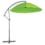 Parasol en porte-à-faux pour patio, rond, 10', vert