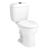 Toilette 2 pièces à double chasse, 4 l/6 l, blanc
