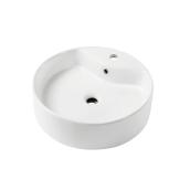 Vasque ovale VALU+, porcelaine, 18 3/8 x 15 x 6 5/8 po, blanc