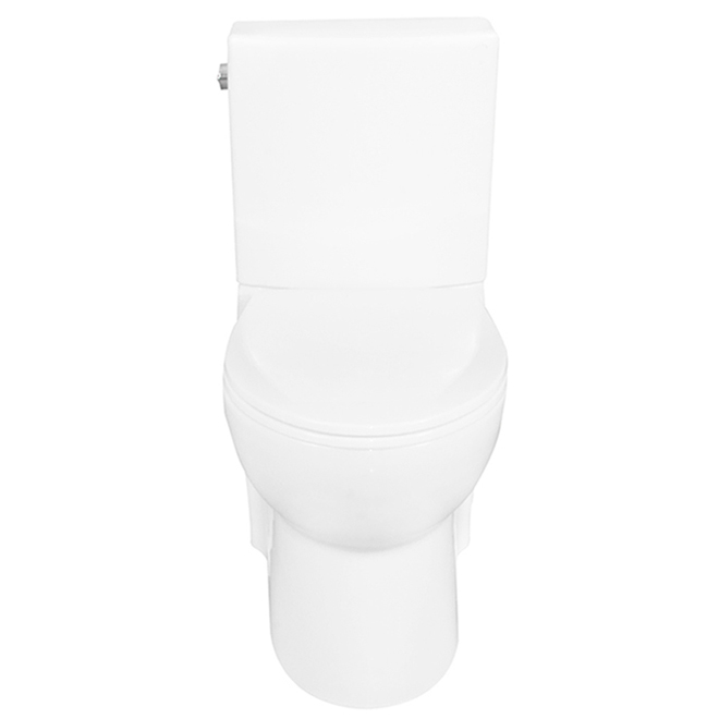 Project Source Gillian 2-Piece Toilet - Elongated Front - 4.8-L - 16.5-in