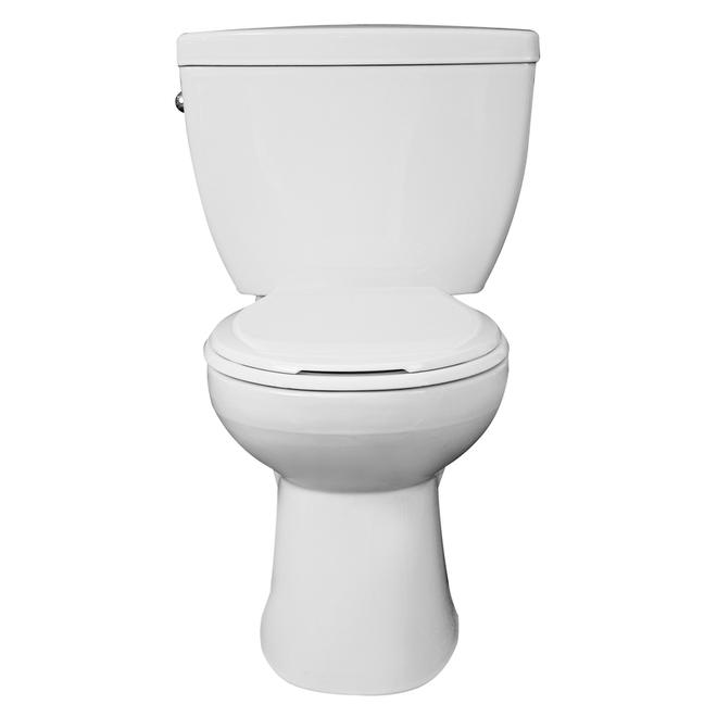 Project Source Minuet 2-Piece Toilet - Round Bowl - 6-L