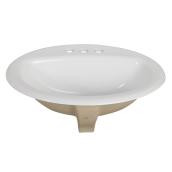 Project Source Oval Drop-in Lavatory - Vitreous China