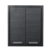 Foremost Claudine 2-Door Wall Cabinet - 24-in - Grey
