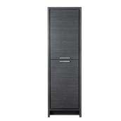 Foremost Claudine Linen Cabinet - 20-in - Grey - 2-Door