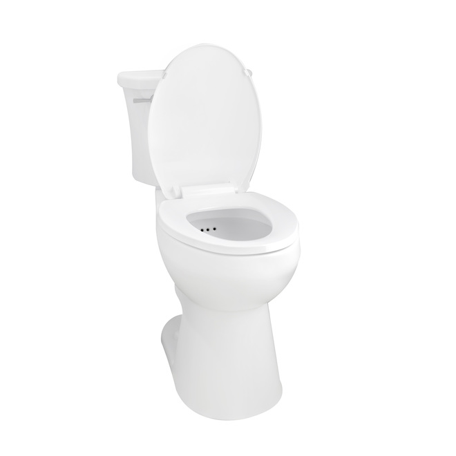 CRAFT + MAIN Bayford 4.8-L 2-Piece Toilet with Elongated Seat - White