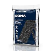 RONA 1.5-ft³ Black Cedar Mulch