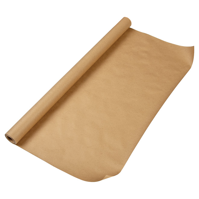 Duck #60 Kraft Paper - 100% Recycled Content - 30-in x 20-ft - Beige