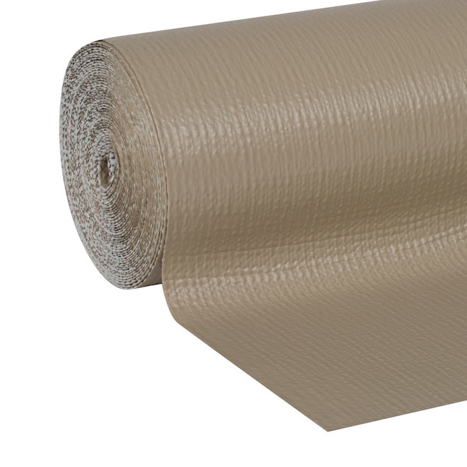 Duck 30ft x 12in Taupe SmoothTop Shelf Liner 1374069 RONA