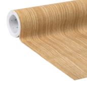 Easyliner Removable Adhesive Shelf Liner in Oak Pattern - 20-in x 15-ft