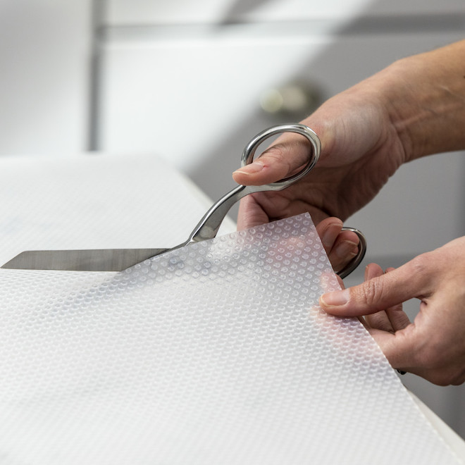 Easyliner Removable Non-Slip Clear Shelf Liner - 20-in x 12-ft