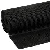 EasyLiner Select Grip Non-Slip Black Shelf Liner, 20-in x 15-ft