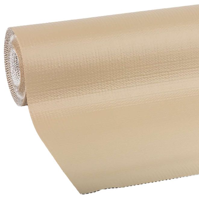 Duck Smooth Top EasyLiner 12-in x 24-ft Taupe Shelf Liner in the