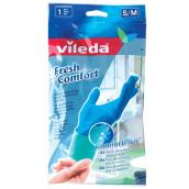 Vileda Latex X-Thin Dishwashing Gloves S-M