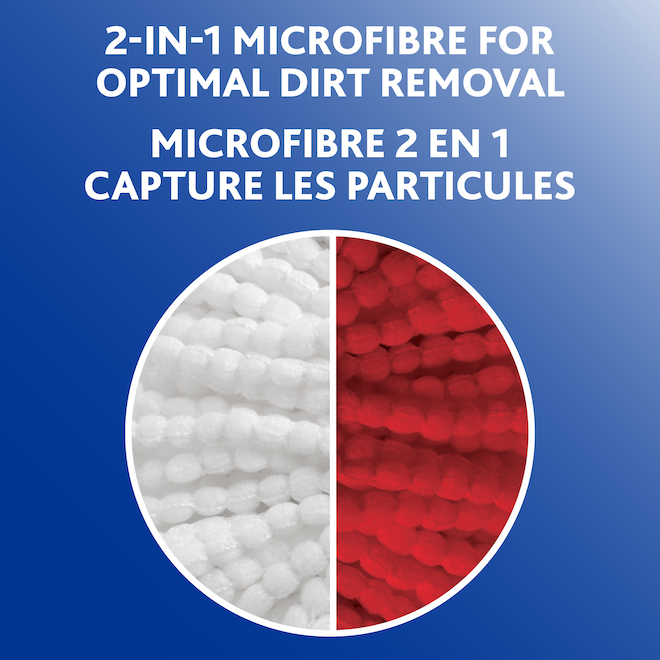 Recharge de vadrouille Vileda 1 paquet Fibro-Contact microfibres