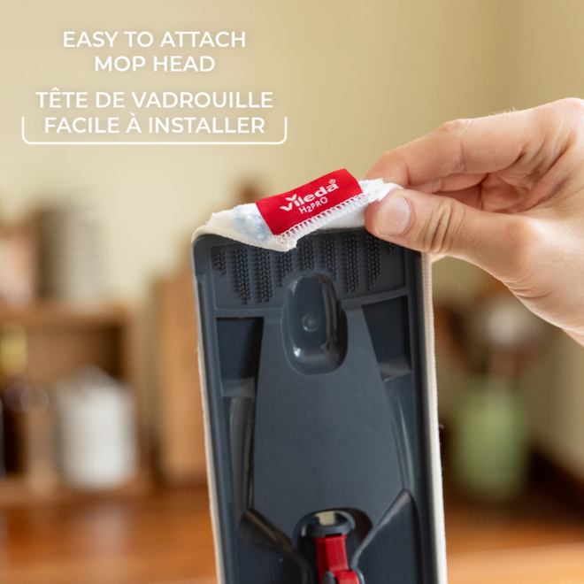 Vileda H2prO Flat Mop in Microfiber