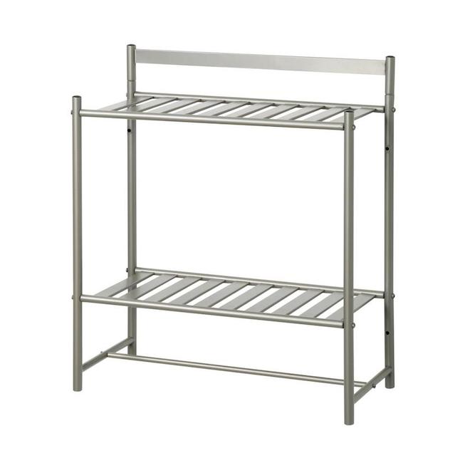 Metal bathroom deals shelf