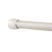 Zenna Home 54 to 88-in Nickel Finish Adjustable Shower Rod