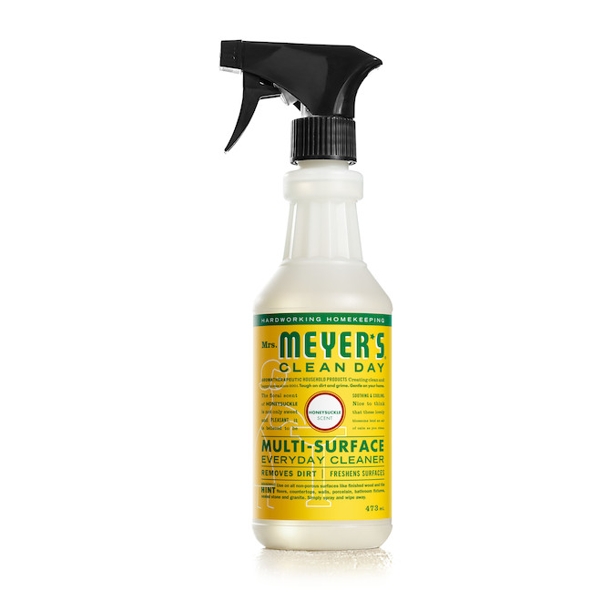 Mrs. Meyers Clean Day 473-ml Daily Multi-Surface Cleaner - Honeysuckle Scent