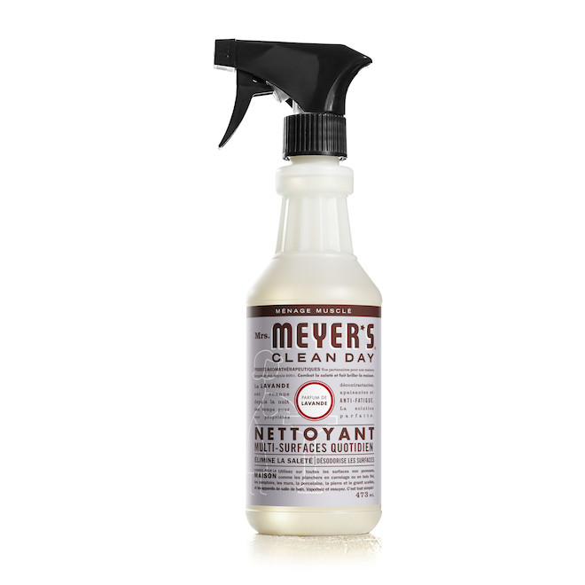 Nettoyant quotidien liquide multi-surfaces Clean Day Mrs. Meyers de 473 ml, parfum de lavande