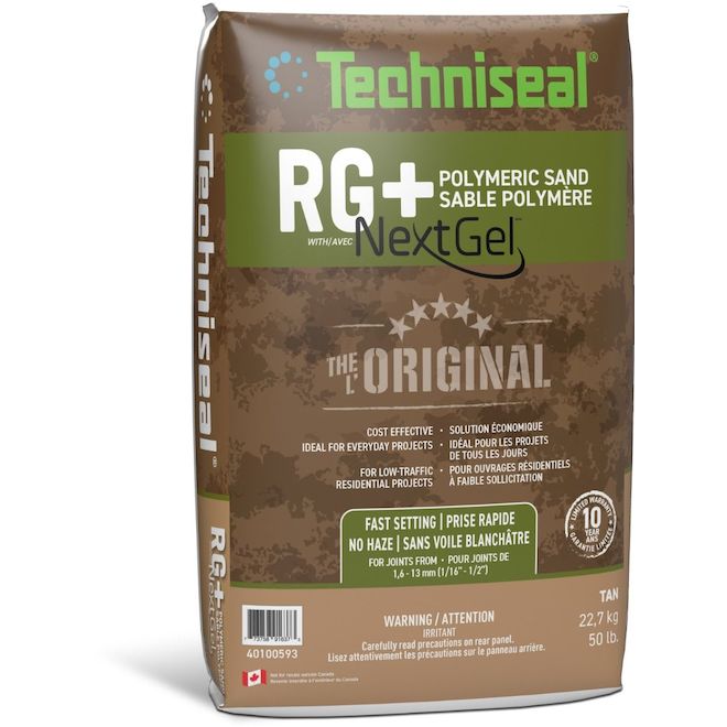 TECHNISEAL Sable polymère RG+ 40100593 | RONA