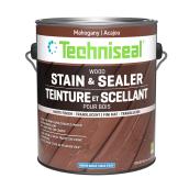 Techniseal Stain and Sealant in One Wood Protector - Mahogany - Matte - 3.78-L