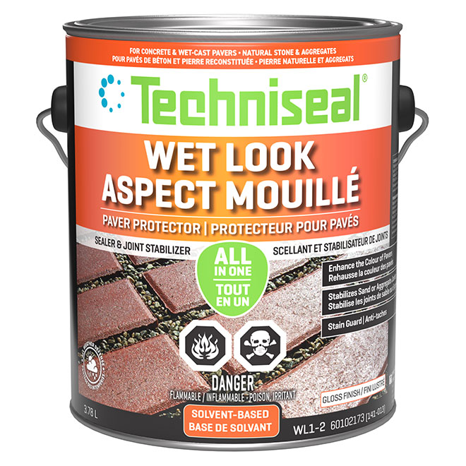 Techniseal Paver Protector - Wet Look - Gloss - 3.78 L
