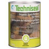 Techniseal Organic Stain Remover - Suitable for Pavers and Slabs - Easy to Rinse - 700-Grams