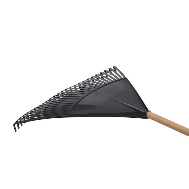 Project Source 24-inch 26 Teeth Leaf Rake