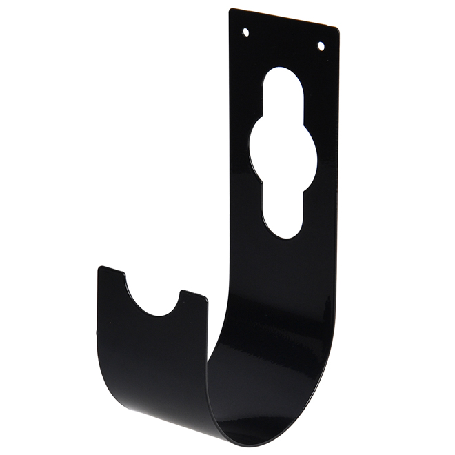 VALU+ 5/8-in Black Metal Wall Mount Hose Holder