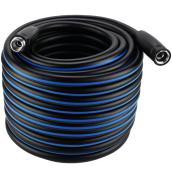 VALU+ Hybrid Polymer 5/8-in Dia. Heavy-Duty Black Garden Hose - 100 feet