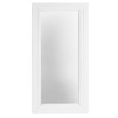 Fixed White PVC Shed Window 35 in. (H) x 17 in. (W) x 2 1/2 in