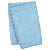 Chiffon bleu en microfibre