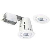 Set of 6 Gimbal Trim Recessed Lights - 4