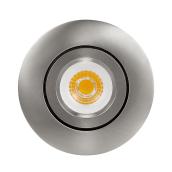 Luminaire encastré Utilitech Pro, DEL 11 Watts, 4 po, nickel, 1 unité