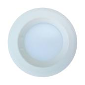 Luminaire encastré Utilitech à couleur changeante, 11 Watts, 4 po, blanc, 1 par emballage