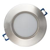 Luminaire encastrable DEL, contrôle temp/couleur, 3