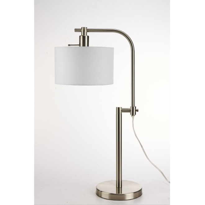 CATALINA Adjustable Table Lamp - 60W or CFL - Brushed Nickel 20203-000 ...