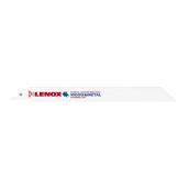 Lenox Bi-Metal Reciprocating Saw Blade - 8-in L x 3/4-in W - 1/2-in Thick - 10 TPI - 5 Per Pack